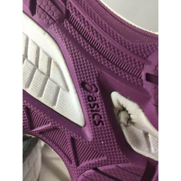 Asics Womens GEL Excite 3 Silver Purple Teal Size 6.5 Athletic Running Shoes - Picture 6 of 12
